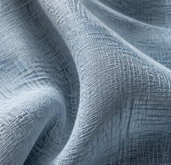 Blue fabric swatch