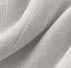 Silver fabric swatch
